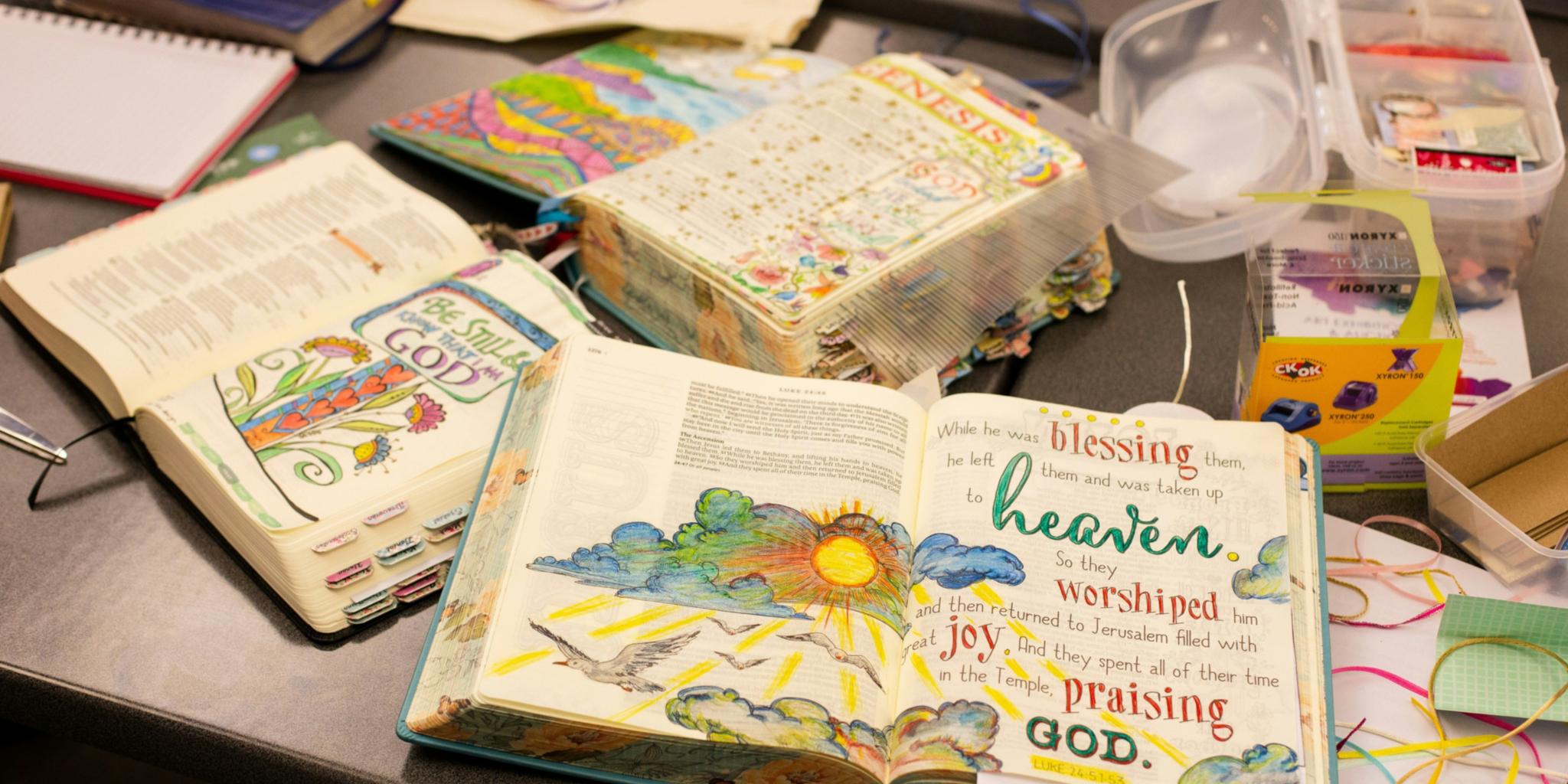 26-10-16 Bible Art Journaling