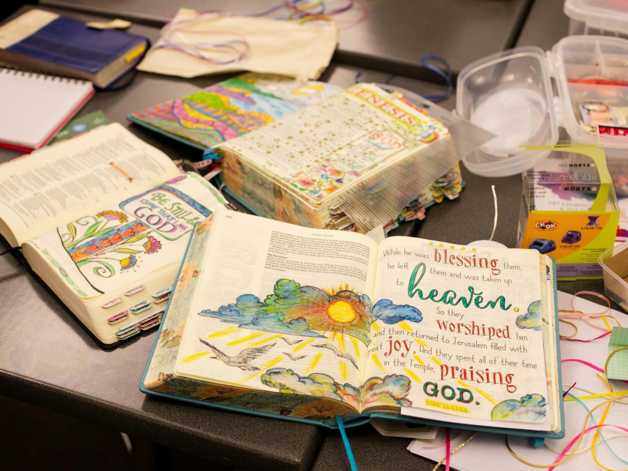 26-10-16 Bible Art Journaling