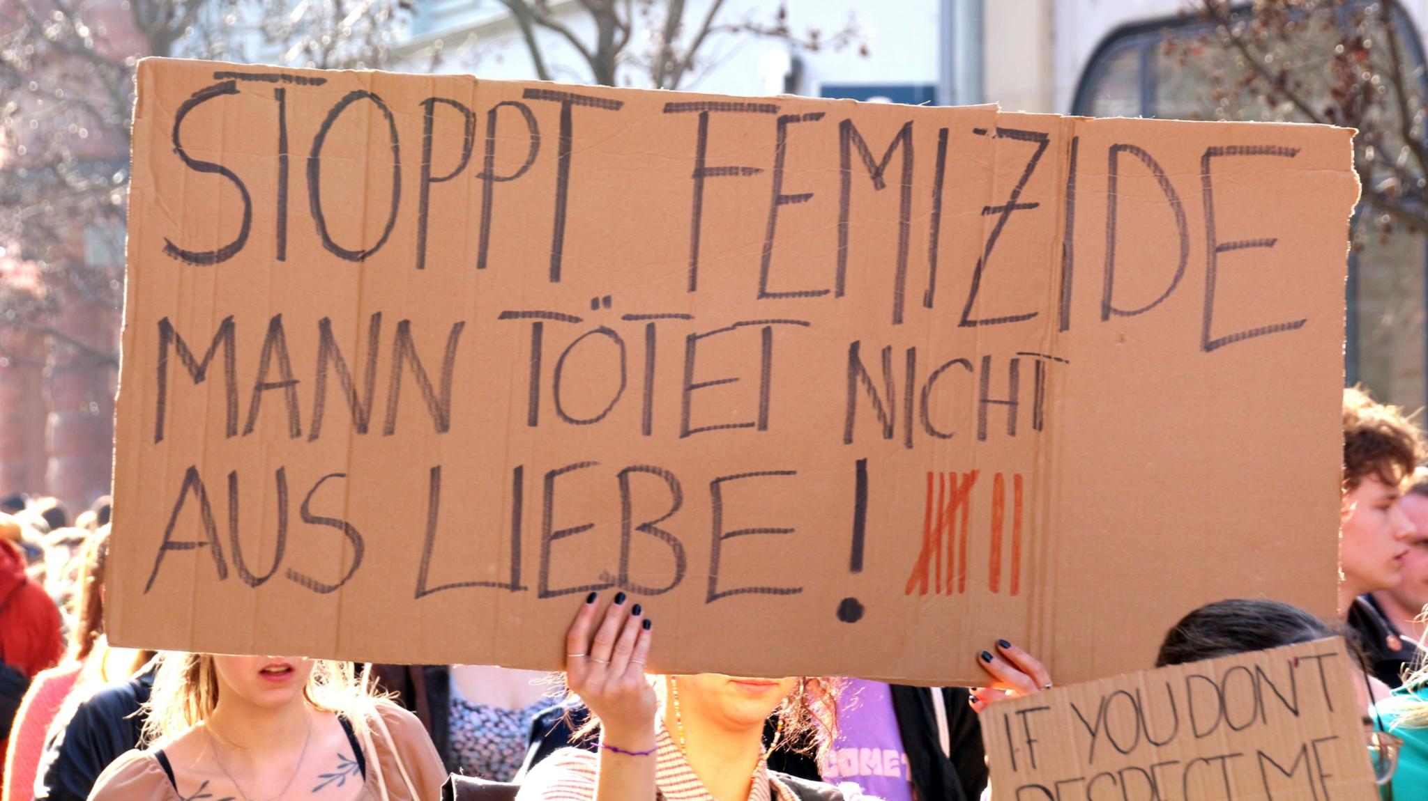 Feminzide stoppen – Foto: Peter Weidemann / Pfarrbriefservice