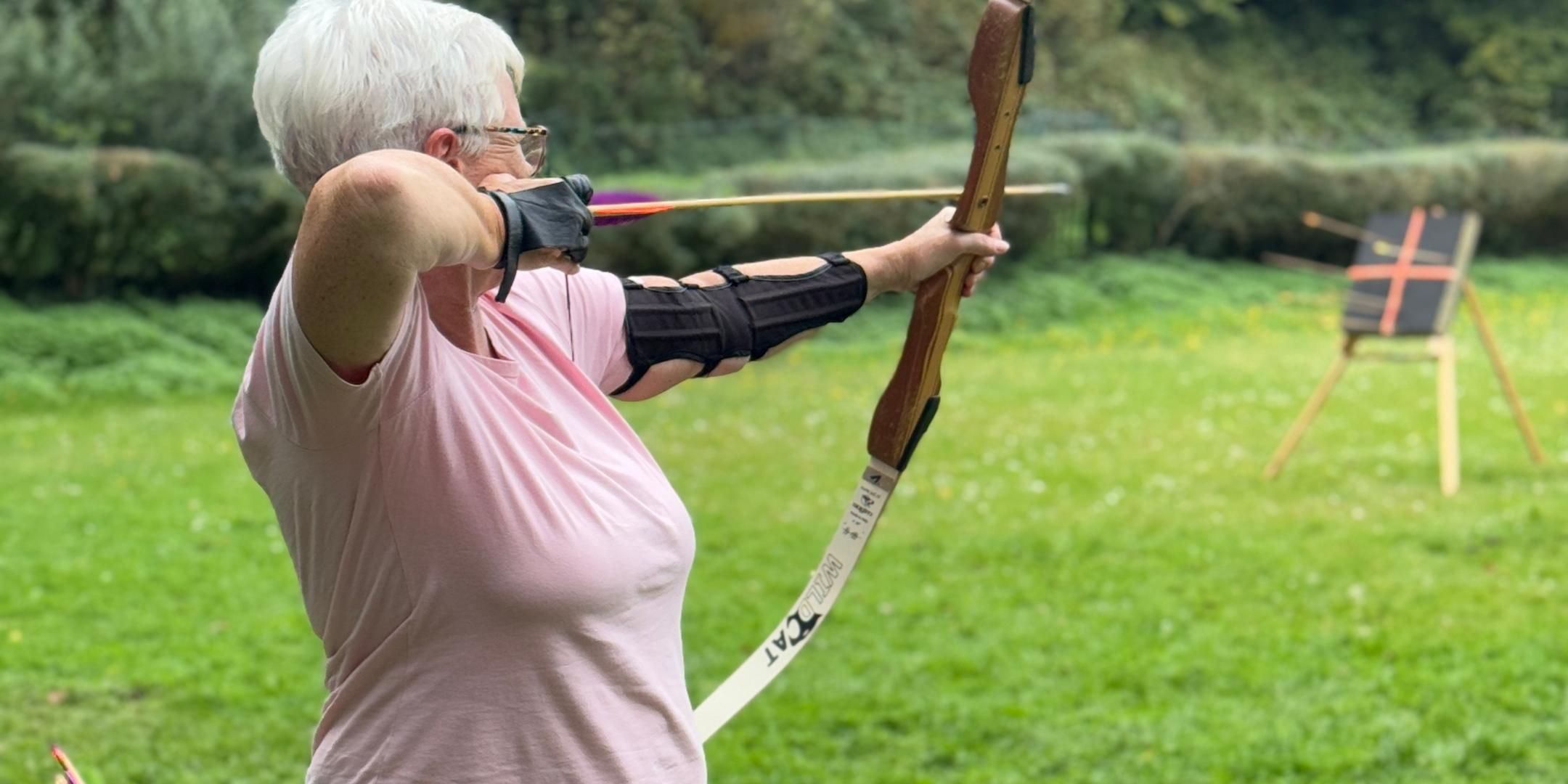 Meditatives Bogenschießen