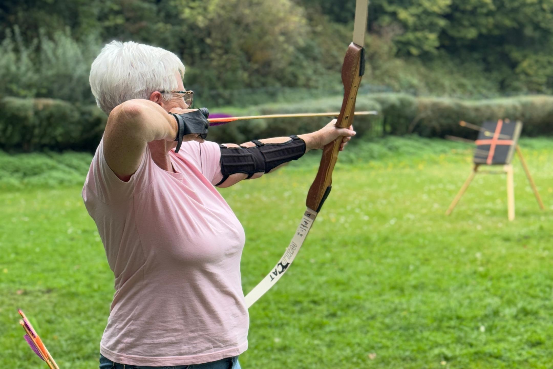Meditatives Bogenschießen