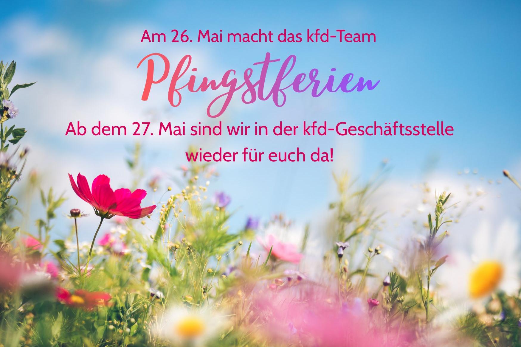 Pfingstferien 2026