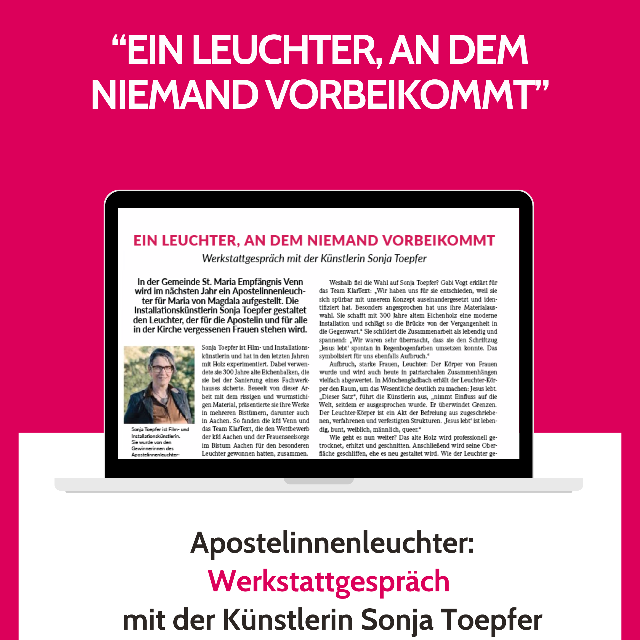 Apostelinnenleuchter-Aktion