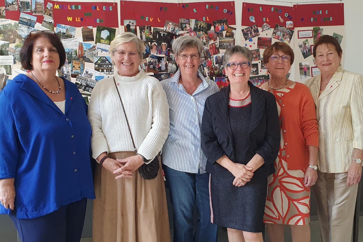kfd Herrenshoff mit Vera Koerfer, Stellv. Vorsitzende der kfd Aachen