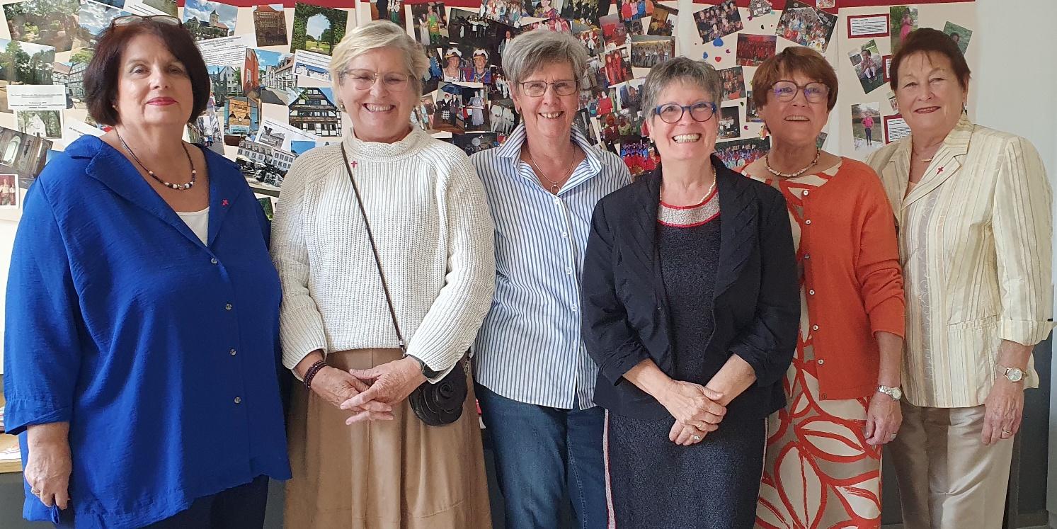 kfd Herrenshoff mit Vera Koerfer, Stellv. Vorsitzende der kfd Aachen