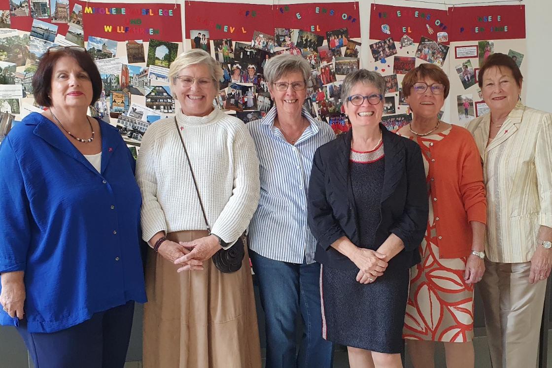 kfd Herrenshoff mit Vera Koerfer, Stellv. Vorsitzende der kfd Aachen