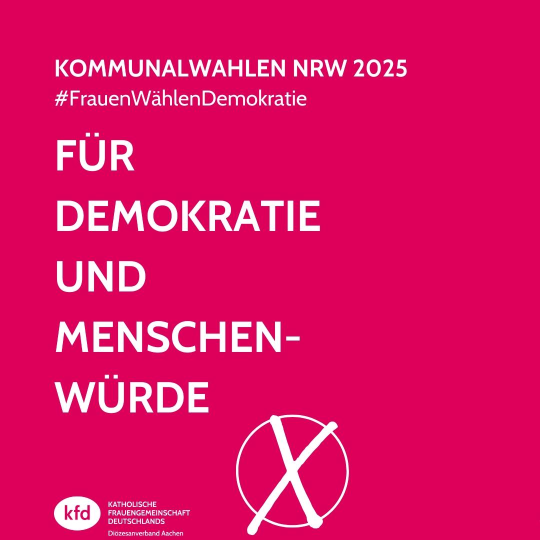 Frauen in die Politik!
