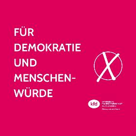 kfd Statement_Für Demokratie und Menschenwürde
